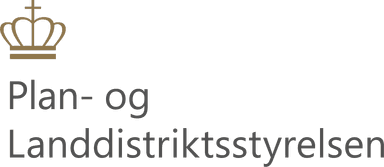 Plan- og Landdistriktsstyrelsen logo